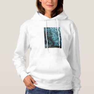 Sudadera Hielo azul de una cueva de hielo, Islandia