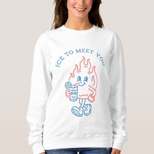 Sudadera Hielo para Conocerte (Anverso)