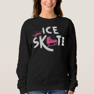 Sudadera Hielo Skate Queen Ice Figura Skater Deportes De In