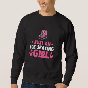 Sudadera Hielo - Un Chica De Patinaje Sobre Hielo