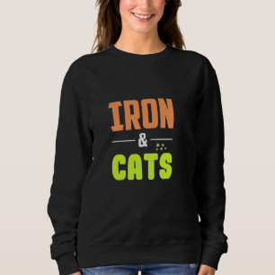 Sudadera Hierro y gatos