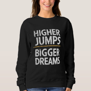 Sudadera High Jump Athlete Runner High Jumper Track And Fie