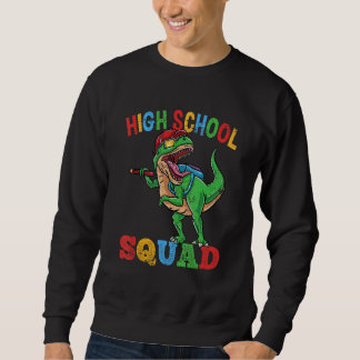 Sudadera High School Squad Rex Dinosaur Back To School Boys