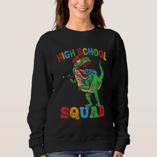 Sudadera High School Squad Rex Dinosaur Back To School Boys