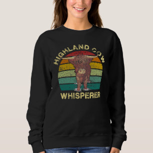 Sudadera Highland Cow Whisperer