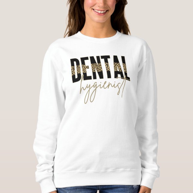 Sudadera Higienista dental | Higienista Dental Registrada p (Anverso)
