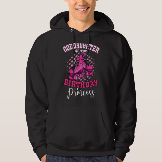 Sudadera Hija De La Princesa Nacida Patinadora (Anverso)