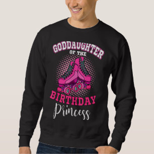 Sudadera Hija De La Princesa Nacida Patinadora