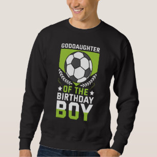 Sudadera Hija Del Equipo Del Jugador De Fútbol De Birthday 