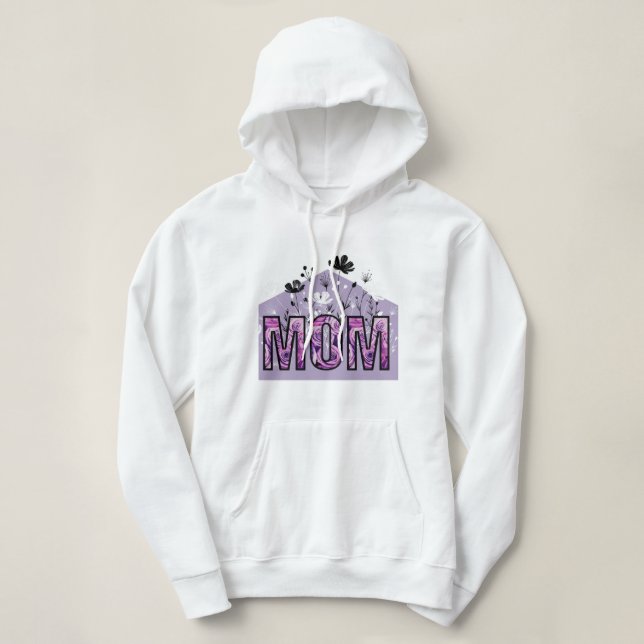 Sudadera Hija morada (Diseño del anverso)