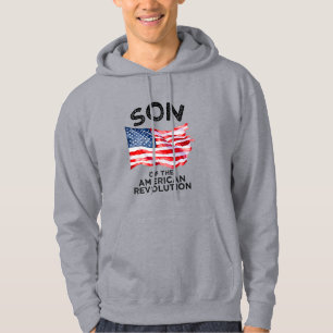 Sudadera Hijo de la Revolución Americana SAR historia de EE