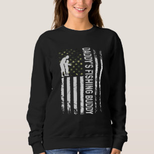 Sudadera Hijo del padre de los niños de papá pescando un pe