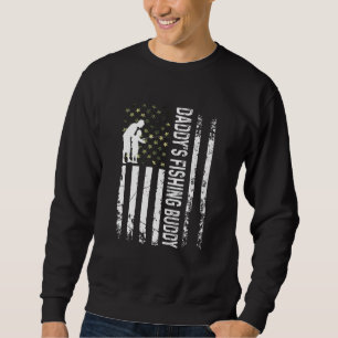 Sudadera Hijo del padre de los niños de papá pescando un pe