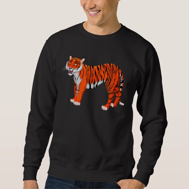 Sudadera Hijos de animales salvajes Idea Tigre (Anverso)