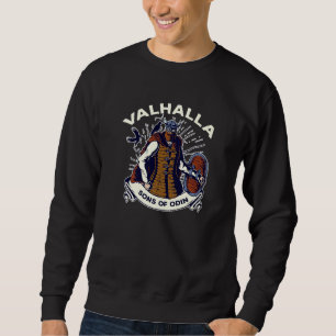 Sudadera Hijos De Odín Valhalla Vikingo Nórdico