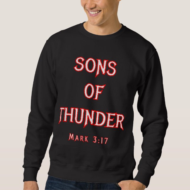 Sudadera Hijos de Zebedee James y John Mark 317 Bi (Anverso)