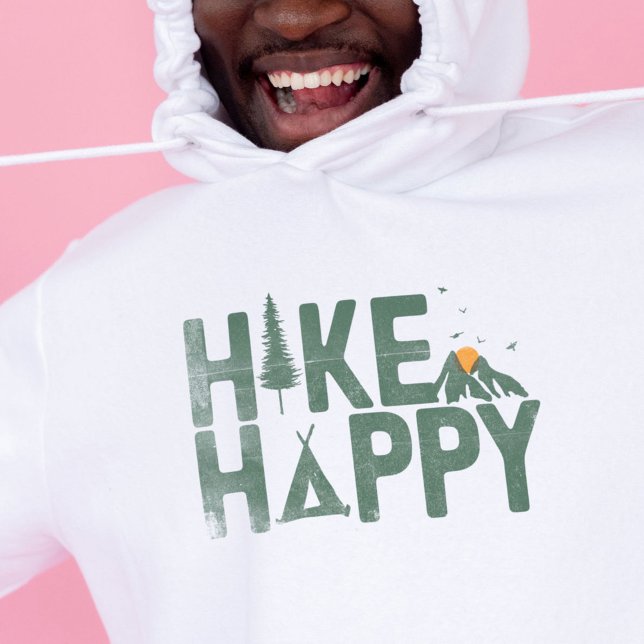 Sudadera Hike Happy Camper Hiker Senking Family personaliza (Hike Happy Camper Hiker Hiking Family Personalized Hoodie)