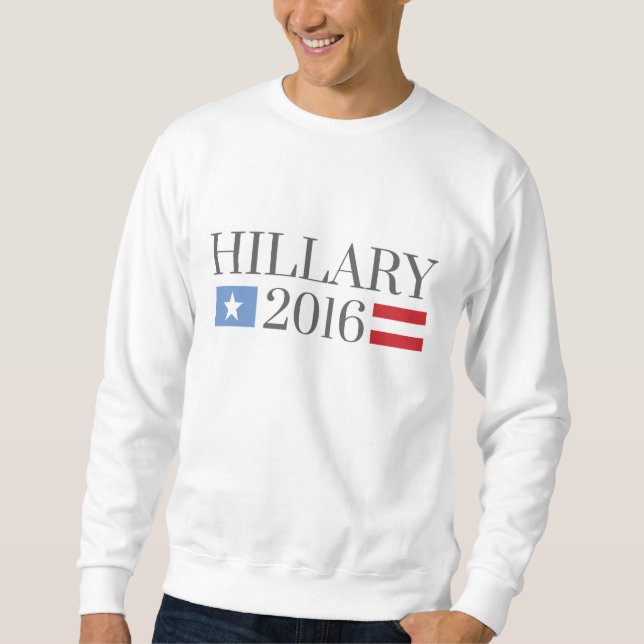 Sudadera Hillary Clinton 2016 (Anverso)