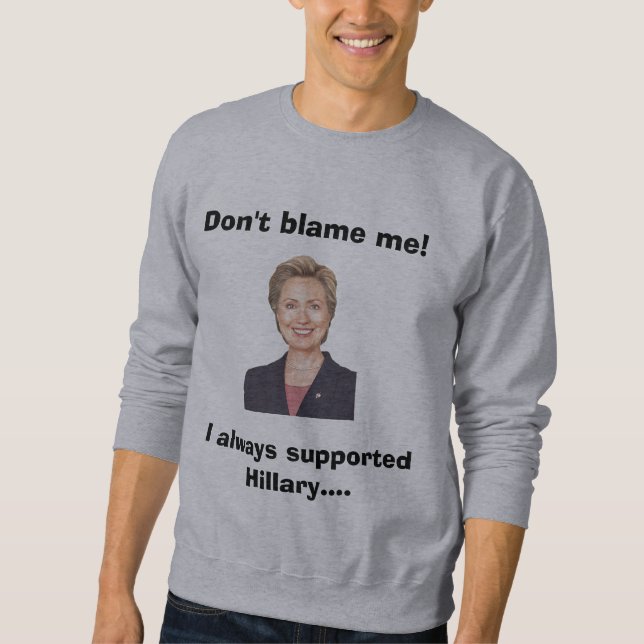 Sudadera Hillary para siempre (Anverso)