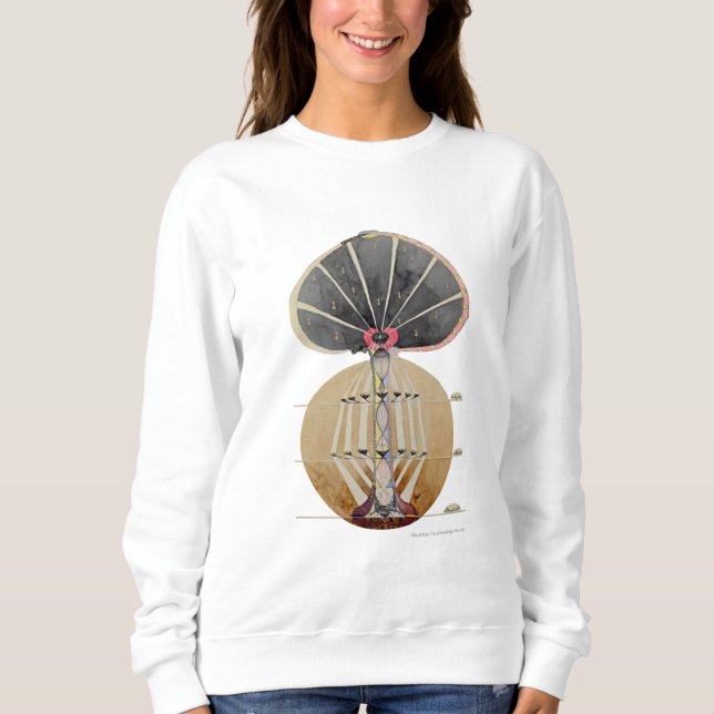 Sudadera Hilma af Klint - Árbol del conocimiento, Nº 3 (Anverso)