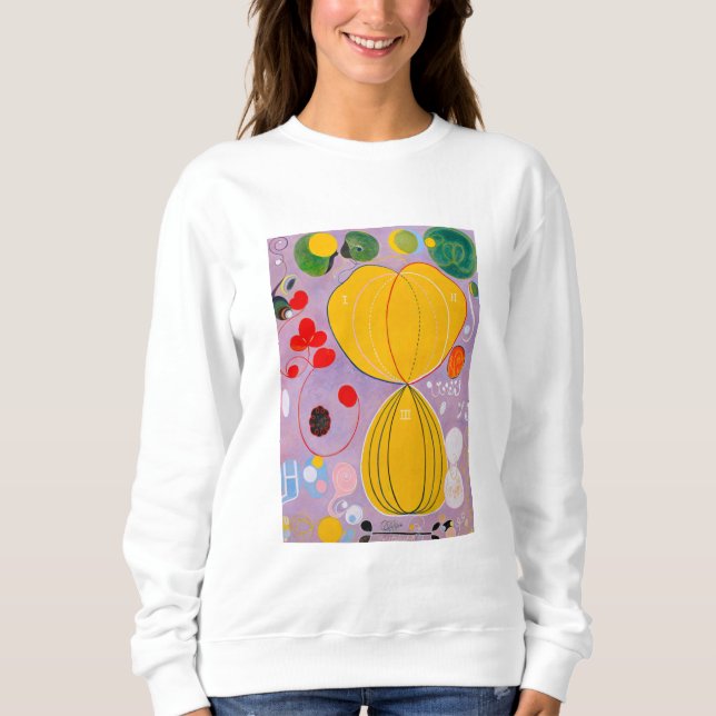 Sudadera Hilma af Klint - El número 7 más grande (Anverso)