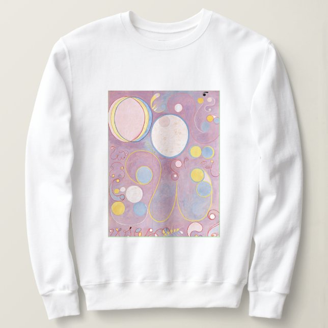 Sudadera Hilma af Klint - El número 8 más grande (Anverso del diseño)