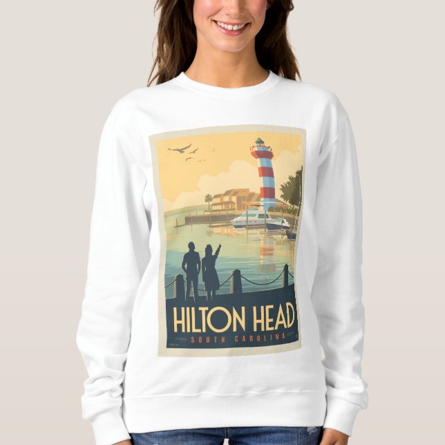 Sudadera Hilton Head | Carolina del sur (Anverso)
