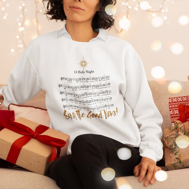 Sudadera Himno de las Navidades cristianas de la noche de O (Subido por el creador)