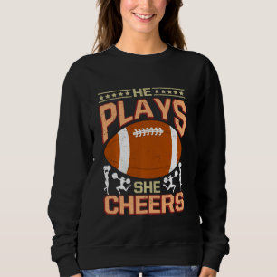 Sudadera Hincha futbolista alienta a su hermana hermana Chi