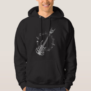Sudadera Hincha musical de Skeleton Guitar Lover Rock