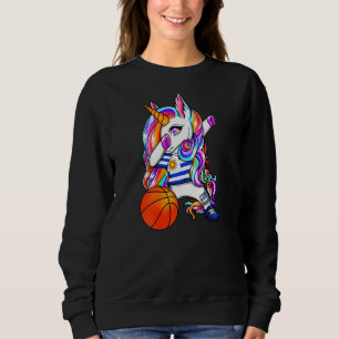 Sudadera Hinchas de baloncesto de Dabbing Unicorn Uruguay J