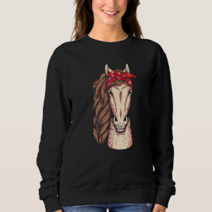 Sudadera Hinchas de crianza de caballos Mascota natural ani