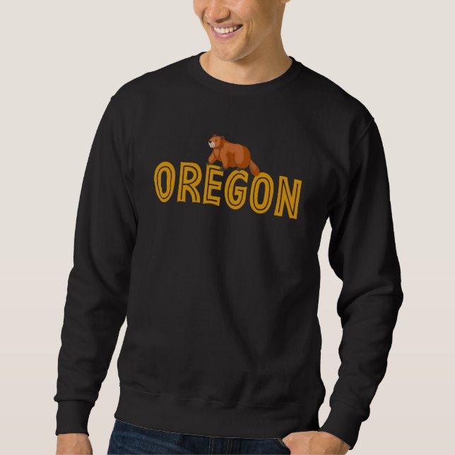 Sudadera Hinchas de fans del Oregon State College (Anverso)