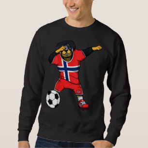 Sudadera Hinchas de fútbol del Dabbing Rottweiler de Norueg