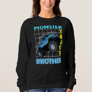 Sudadera Hinchas de la familia Monster Truck Brother