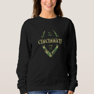 Sudadera Hinchas del Servicio Militar Cincinnati Saludan