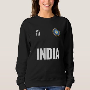 Sudadera Hinchas indios de cricket apoyan a los indios de J