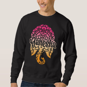 Sudadera Hinduismo Ganesha India Meditación Budismo Elephan