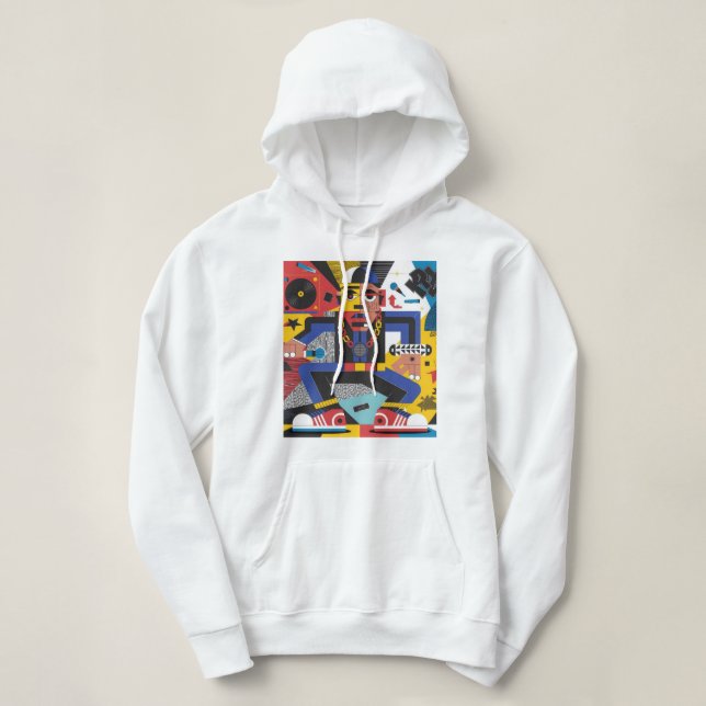 Sudadera Hip hop cultura (Diseño del anverso)