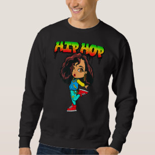 Sudadera Hip Hop es mi música Jam Rap bailando Melanin Brow