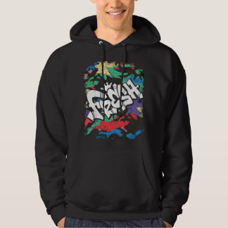 Sudadera Hip Hop Fresco 80s 90s Camuflaje Urbano Antiguo Ra