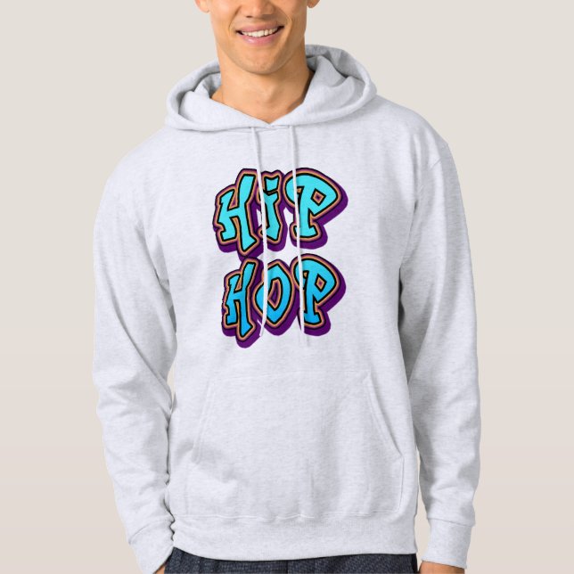 Sudadera Hip Hop Graffiti (Anverso)