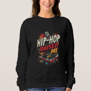 Sudadera Hip-Hop me elevó - Diseño de Rap Urbano