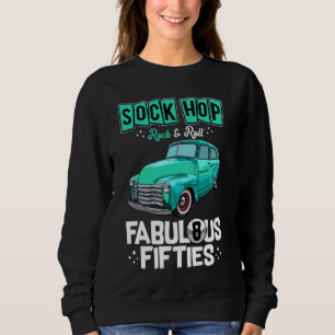 Sudadera Hip Hop Retro de los años 50 Fiesta Vintage Dance