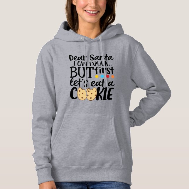Sudadera hip santa traviesa nuevo buen humor de navidades g (Anverso)
