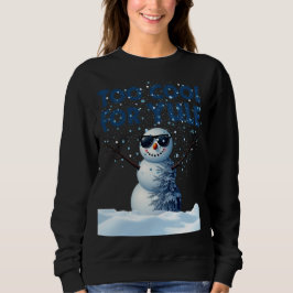 Sudadera Hip Snowman Holiday Design - Sweatshirt