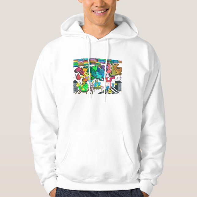 Sudadera Hipérico hip hop (Anverso)