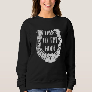 Sudadera Hípica Con El Euqestriano De Caballo