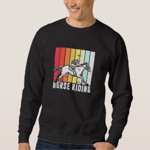 Sudadera Hípica de los hombres montando para un legendario