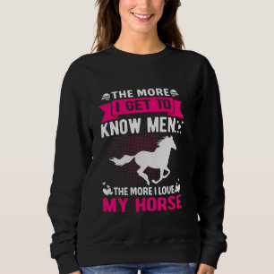 Sudadera Hípicas Chicas Mujeres Caballo Ecuestre 2